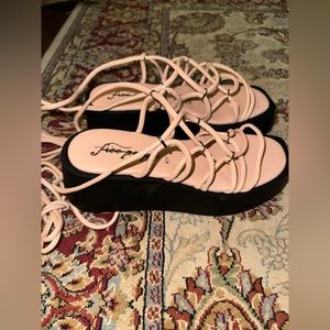 Free People Platform Strappy Sandal